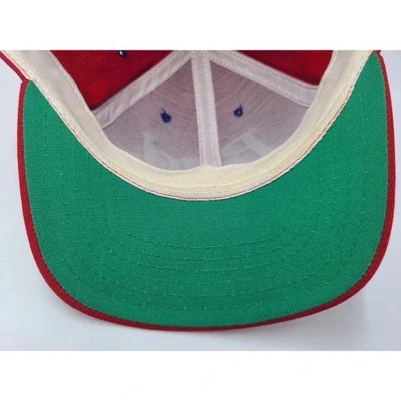 Vintage Budweiser Bud King of Beers 1995 Anheuser-Busch Snapback Hat Cap Men Red - Picture 10 of 13